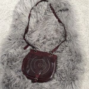 Patricia Nash vintage burgandy crossbody